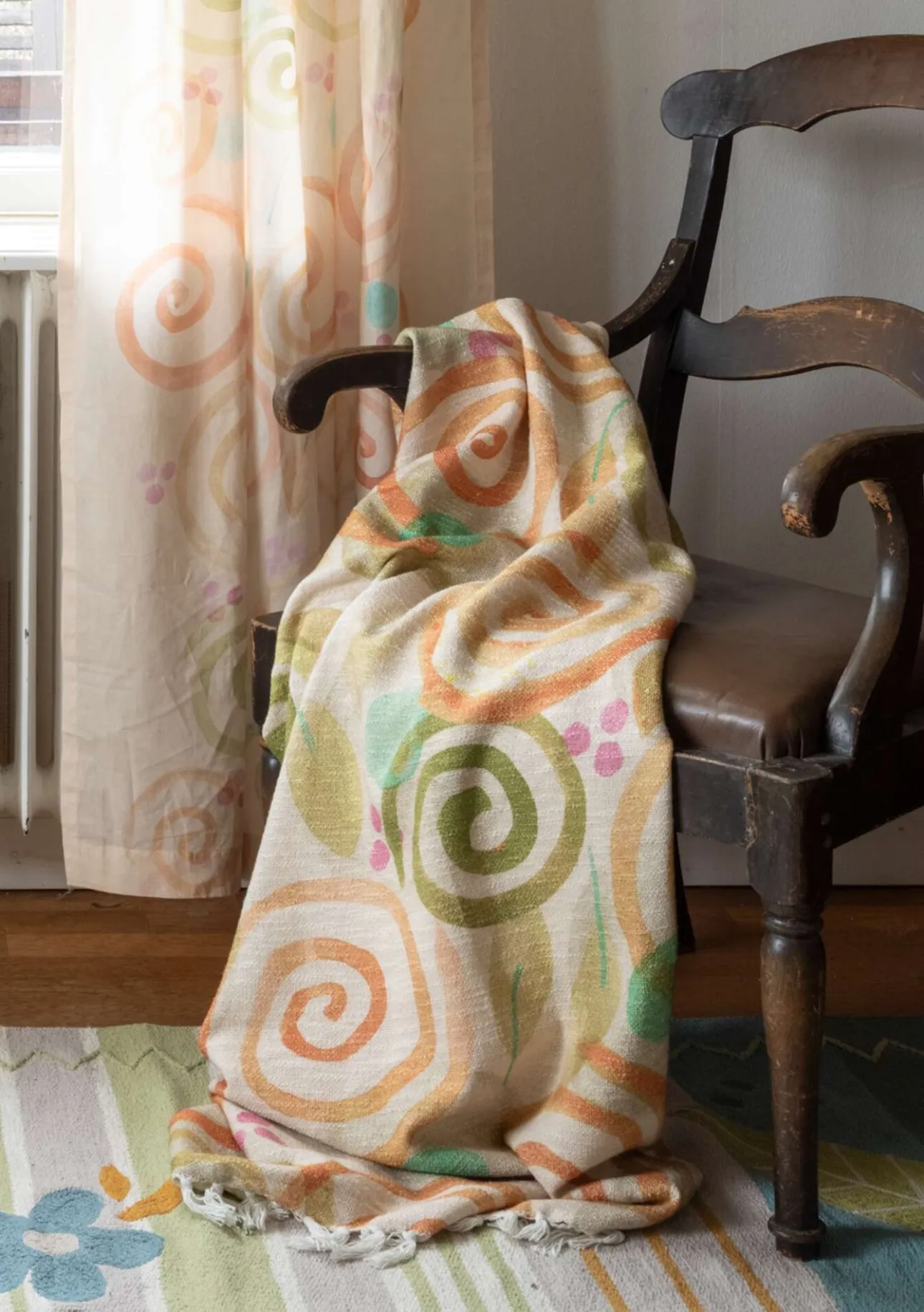 Gudrun Sjödén Plaid „Cumulus“ aus Bio-Baumwolle> Schlafzimmer Deko|Heimtextilien