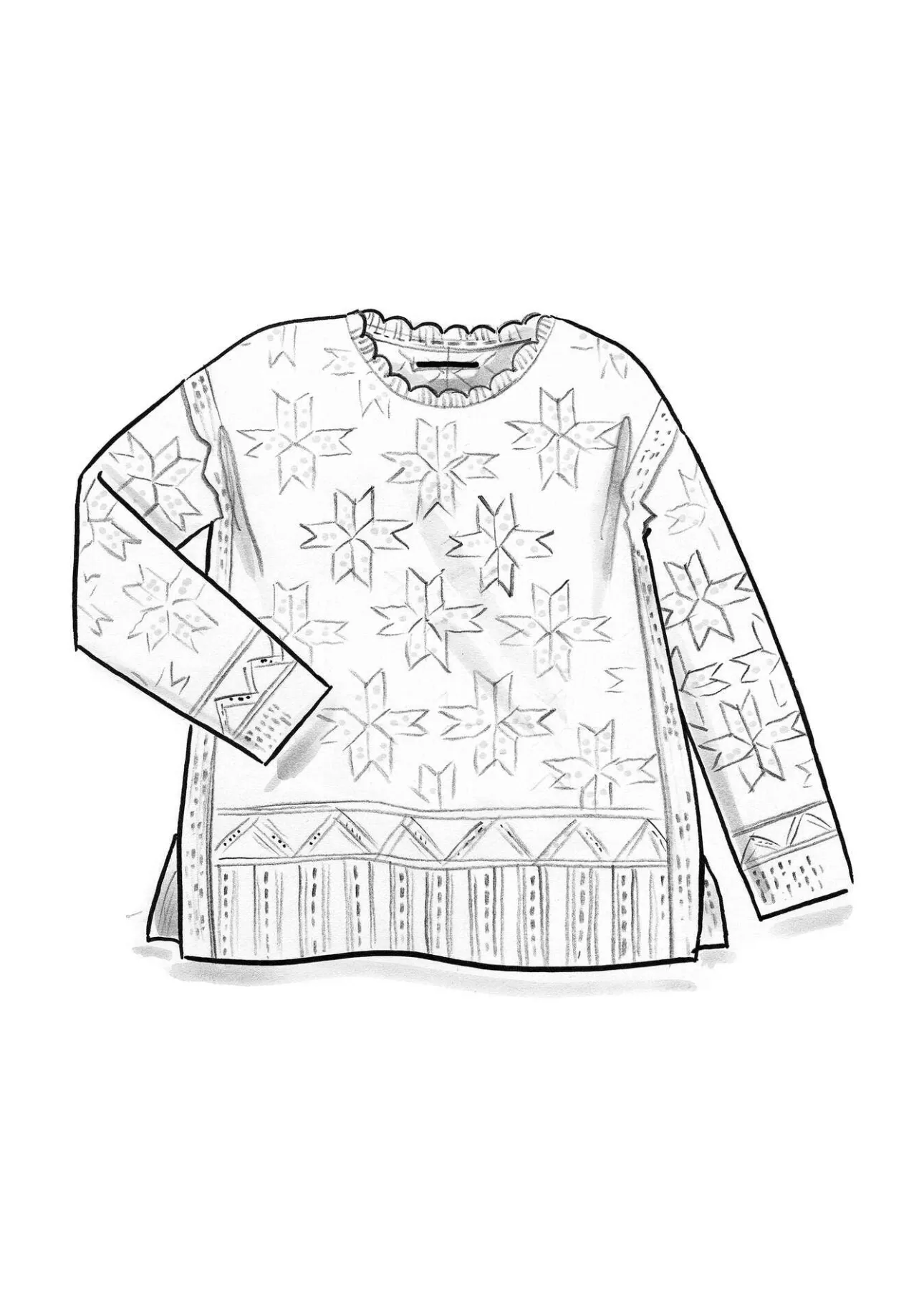 Gudrun Sjödén Pullover „Vega“ aus Lammwolle> Pullover & Shirts