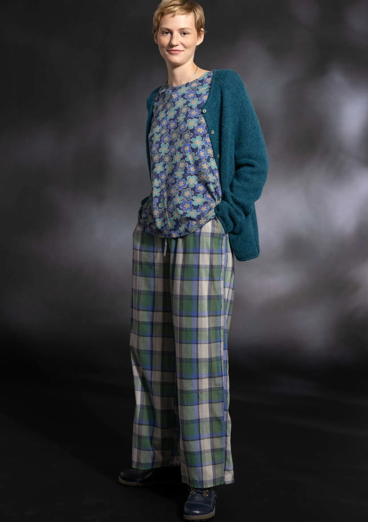Gudrun Sjödén Pyjamahose „Skagen“ aus Bio-Baumwollgewebe> Hosen