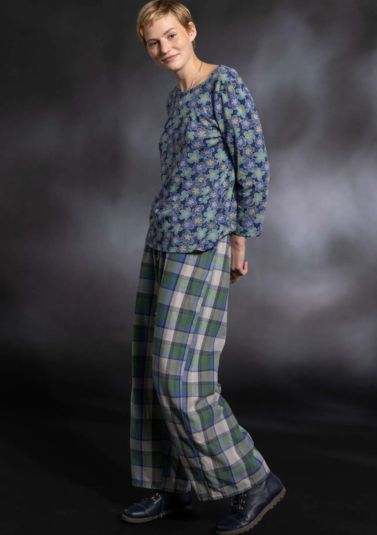 Gudrun Sjödén Pyjamahose „Skagen“ aus Bio-Baumwollgewebe> Hosen