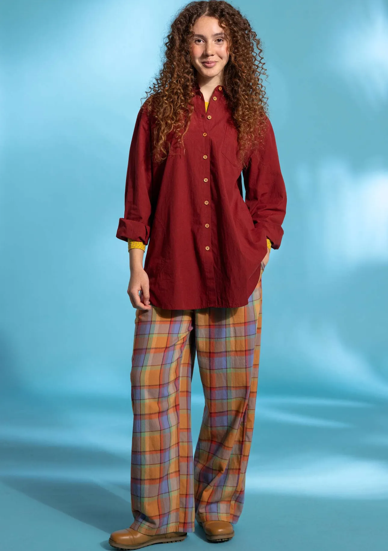 Gudrun Sjödén Pyjamahose „Skagen“ aus Bio-Baumwollgewebe> Hosen
