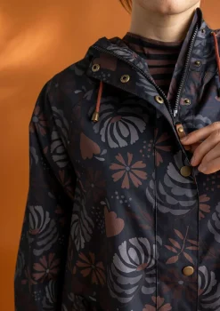 Gudrun Sjödén Regenjacke „Hedda“ aus Bio-Baumwollgewebe><noscript><img width=