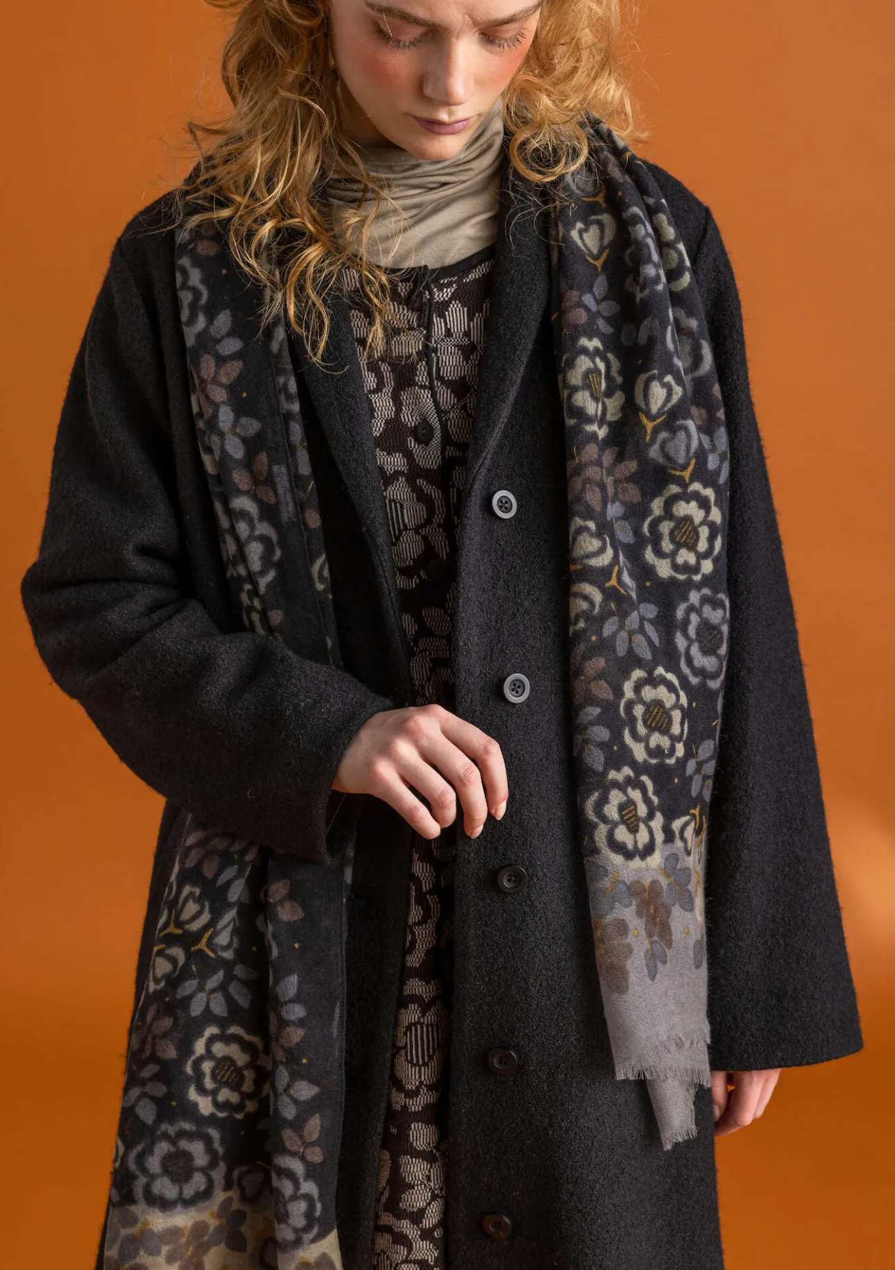 Gudrun Sjödén Schal „Astrid“ aus Wolle> Accessoires