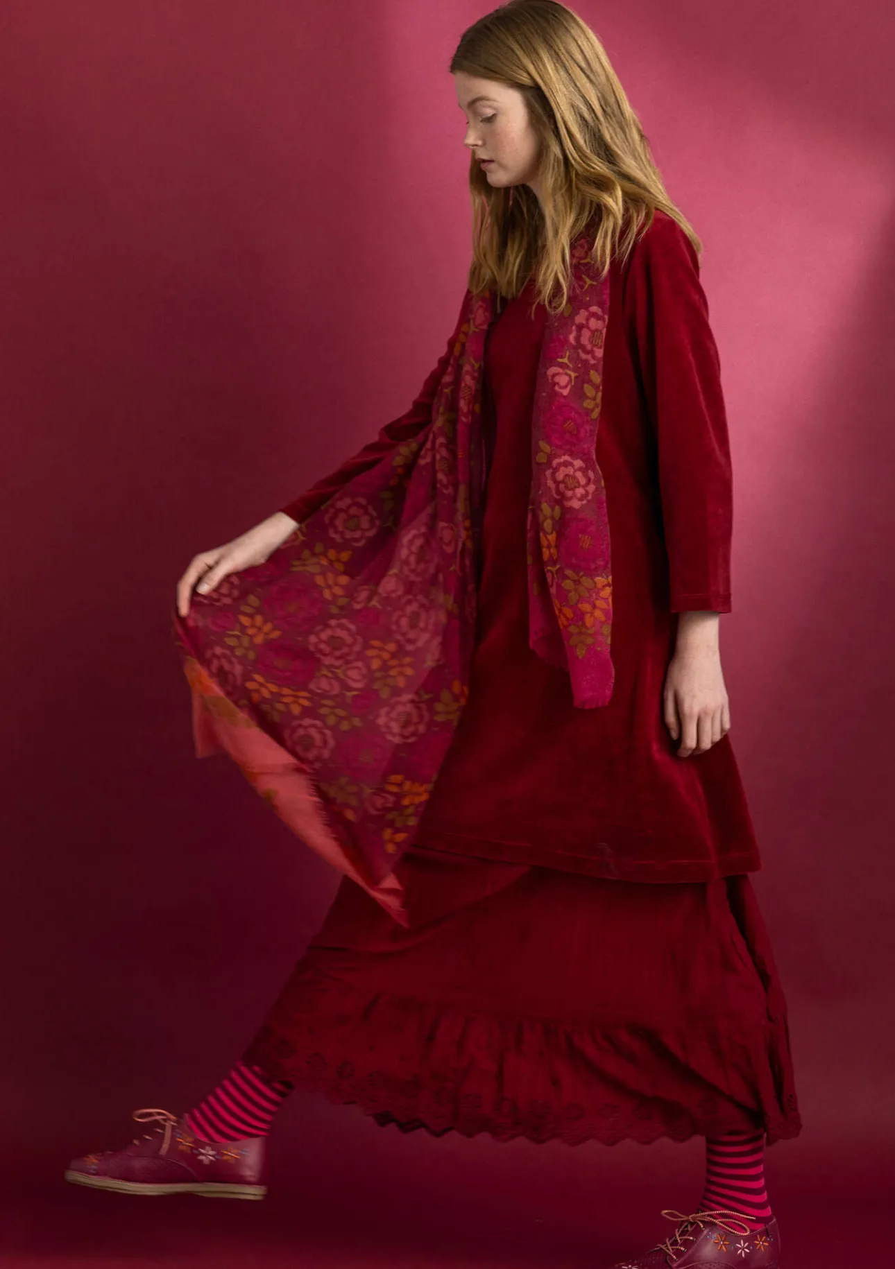 Gudrun Sjödén Schal „Astrid“ aus Wolle> Accessoires