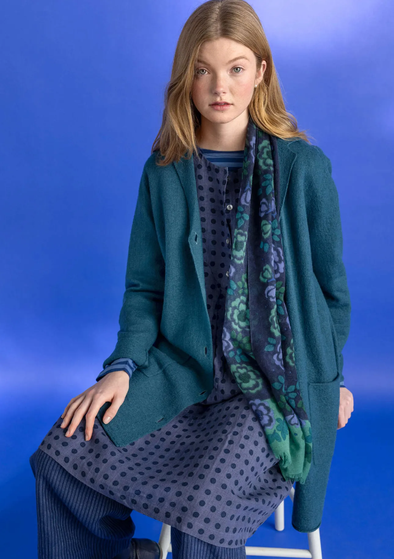 Gudrun Sjödén Schal „Astrid“ aus Wolle> Accessoires