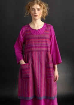 Gudrun Sjödén Schürzenkleid „Ava“ aus Bio-Baumwollgewebe> Kleider