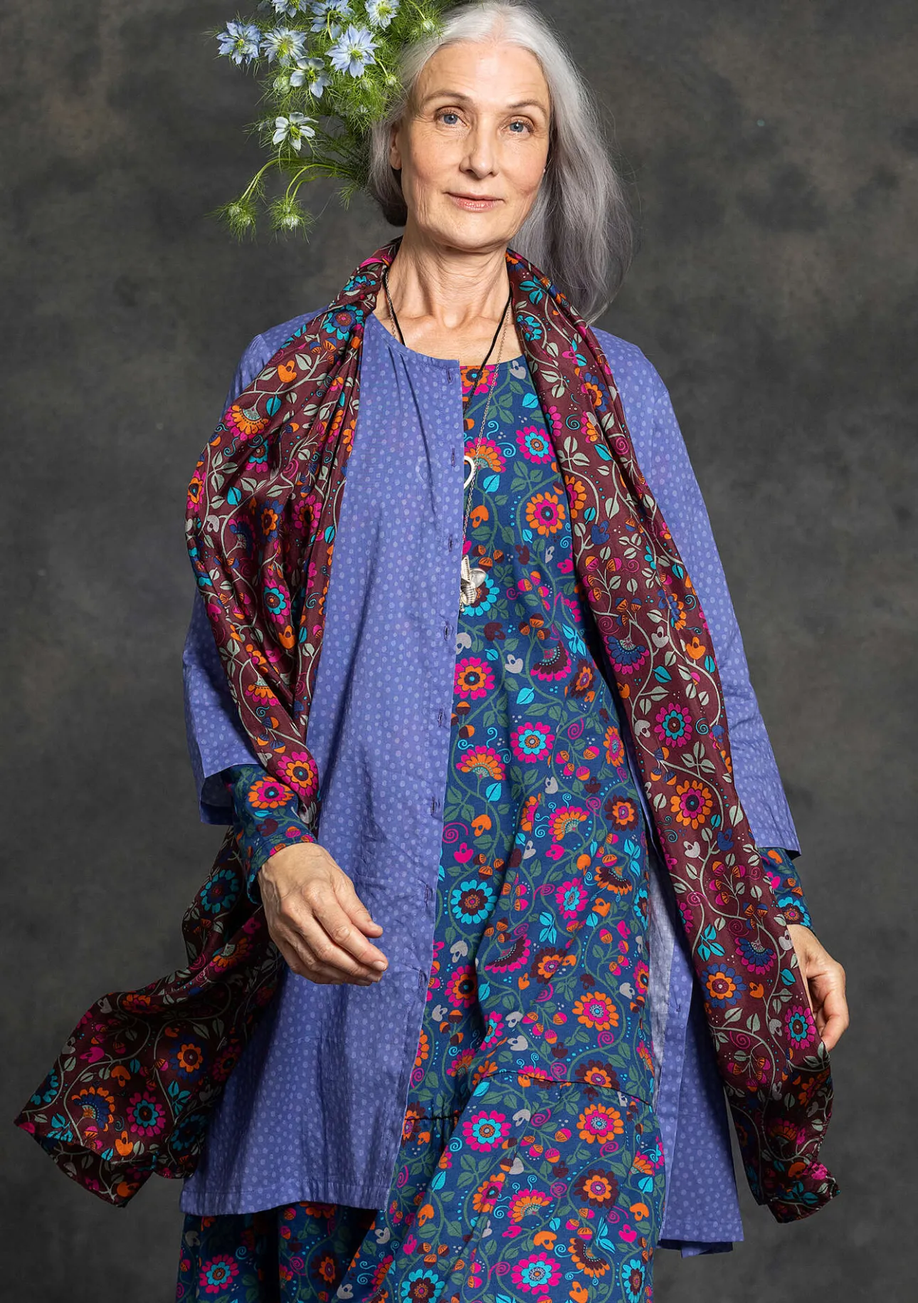 Gudrun Sjödén Seidenschal „Rupangi“> Accessoires|Schals Und Tücher