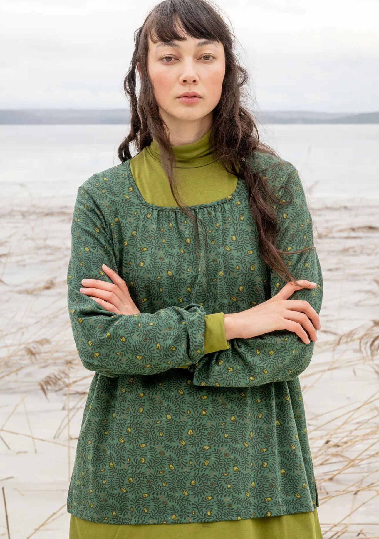 Gudrun Sjödén Shirt „Aurora“ aus Bio-Baumwolle/Modal/Elasthan> Pullover & Shirts