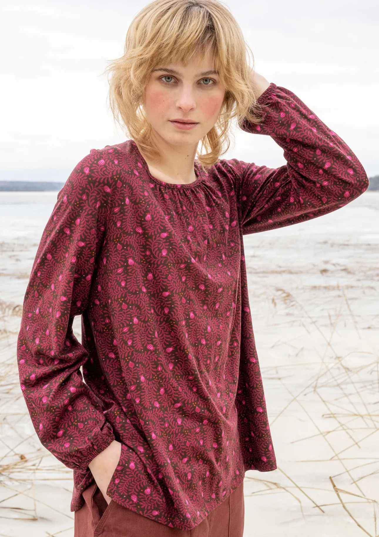 Gudrun Sjödén Shirt „Aurora“ aus Bio-Baumwolle/Modal/Elasthan> Pullover & Shirts