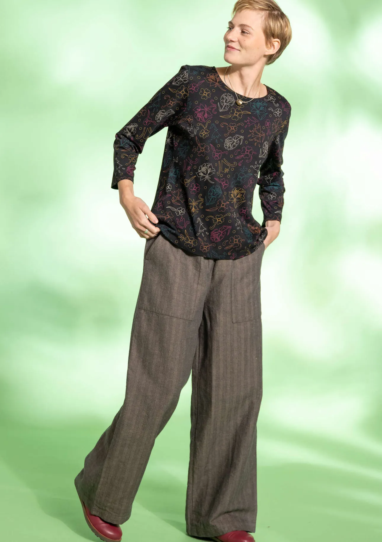 Gudrun Sjödén Shirt „Carmen“ aus Bio-Baumwolle/Modal> Pullover & Shirts