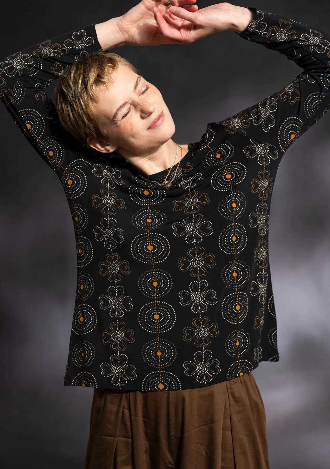 Gudrun Sjödén Shirt „Deco“ aus Micromodal/Elasthan> Pullover & Shirts
