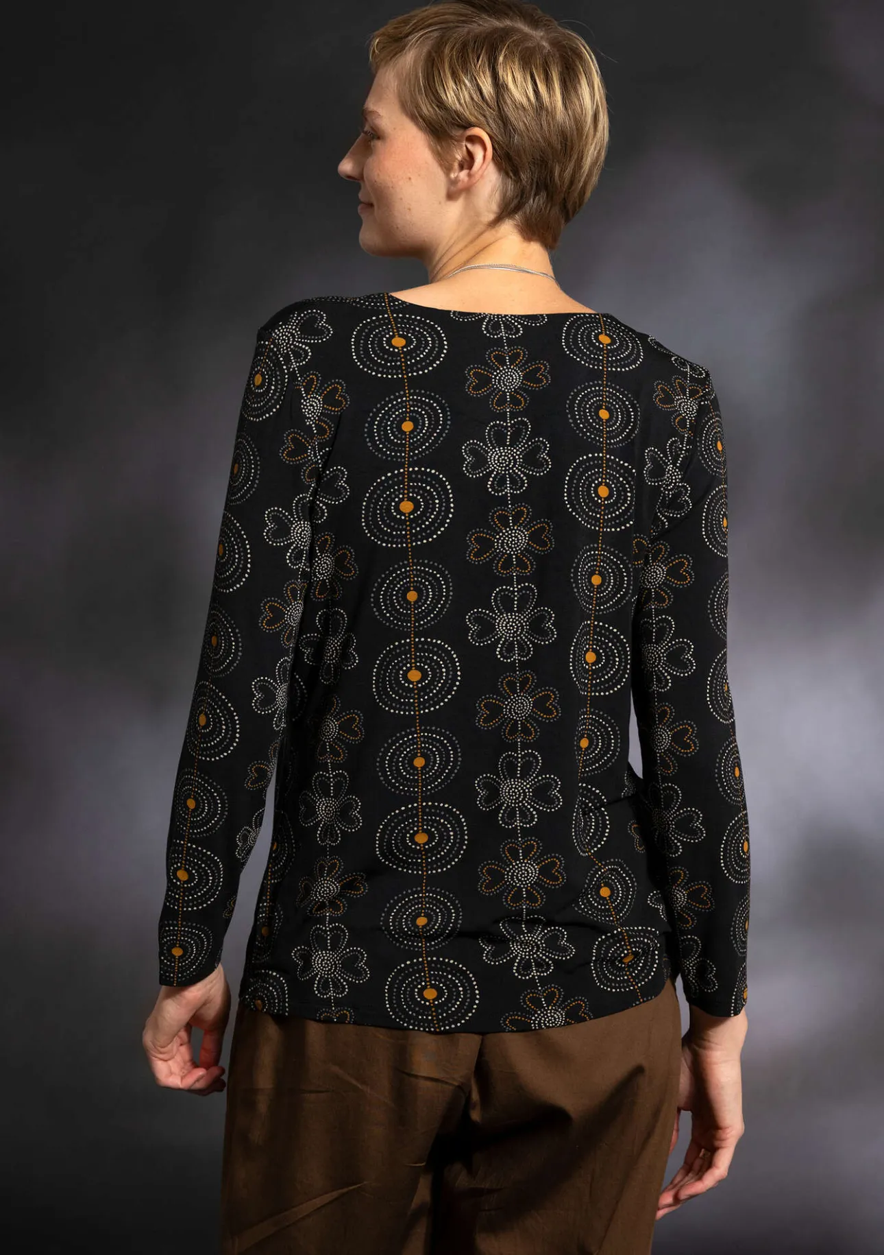 Gudrun Sjödén Shirt „Deco“ aus Micromodal/Elasthan> Pullover & Shirts