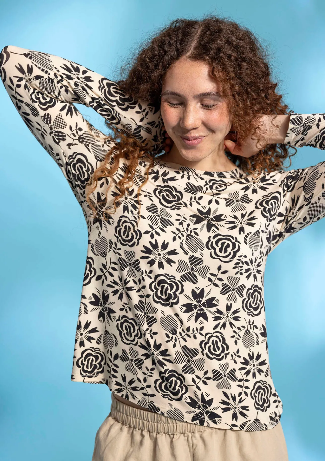 Gudrun Sjödén Shirt „Karin“ aus Micromodal/Elasthan> Pullover & Shirts