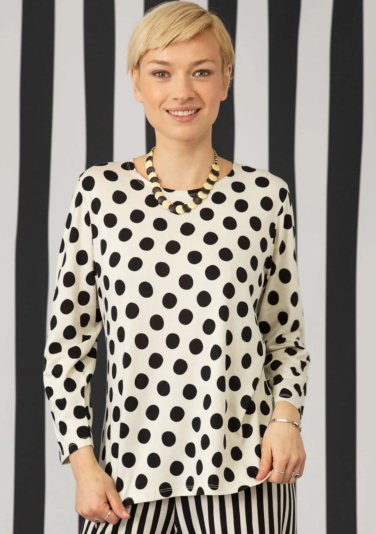 Gudrun Sjödén Shirt „Mika“ aus Bio-Baumwolle/Modal> Pullover & Shirts