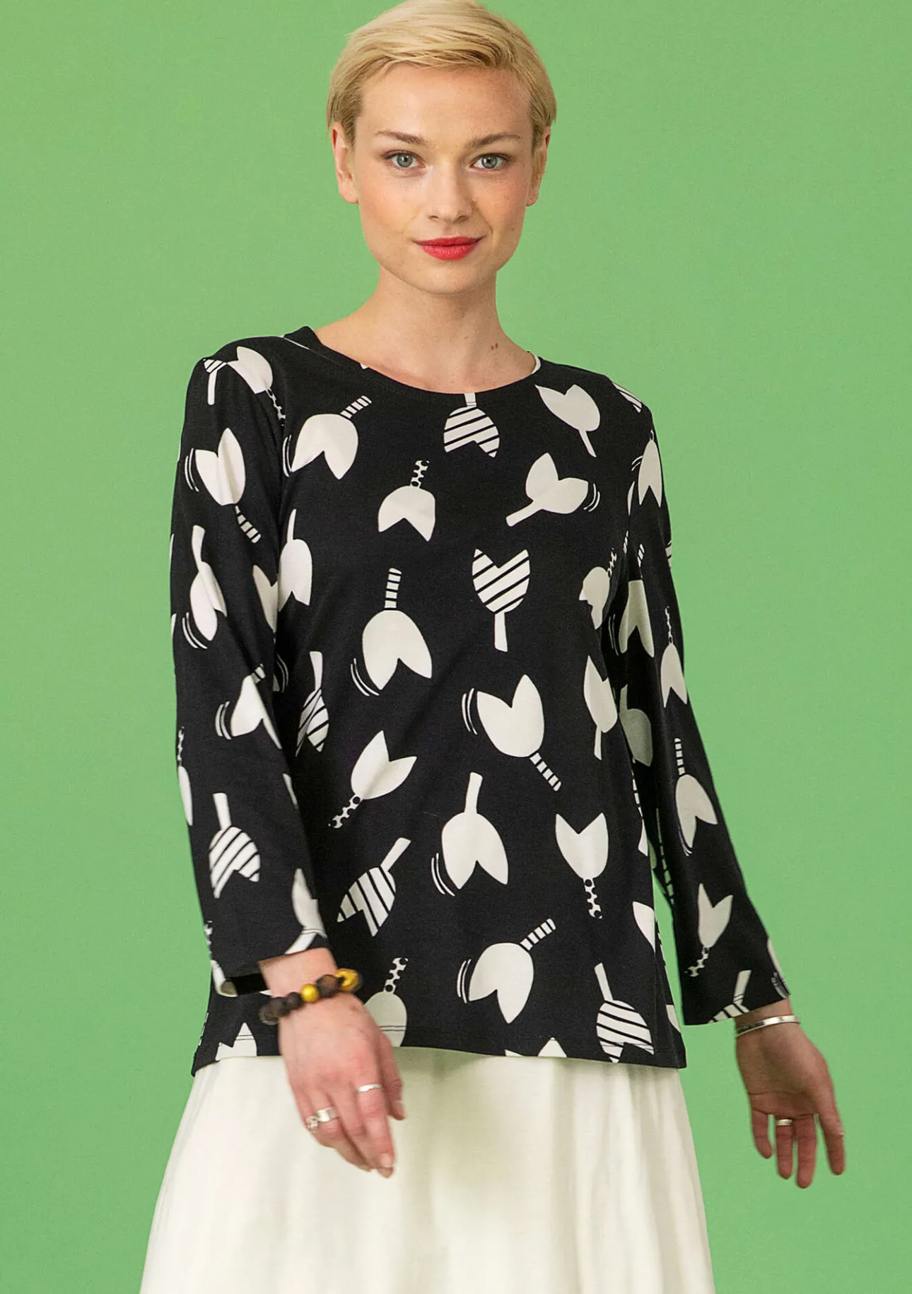 Gudrun Sjödén Shirt „Mika“ aus Bio-Baumwolle/Modal> Pullover & Shirts