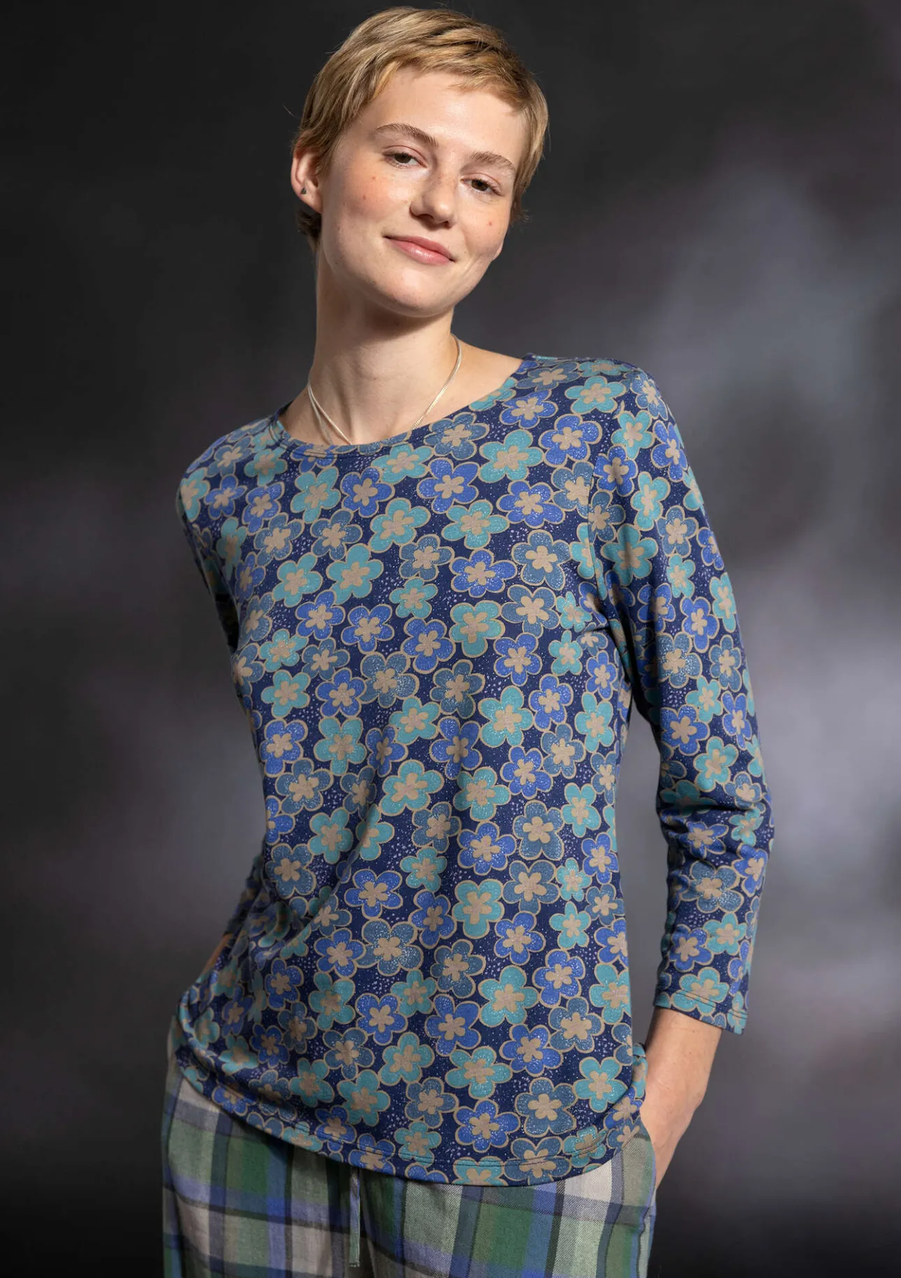 Gudrun Sjödén Shirt „Mix“ aus Bio-Baumwolle/Modal> Pullover & Shirts