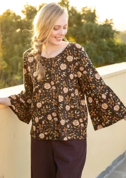 Gudrun Sjödén Shirt „Nyponros“ aus Bio-Baumwolle/Modal> Pullover & Shirts