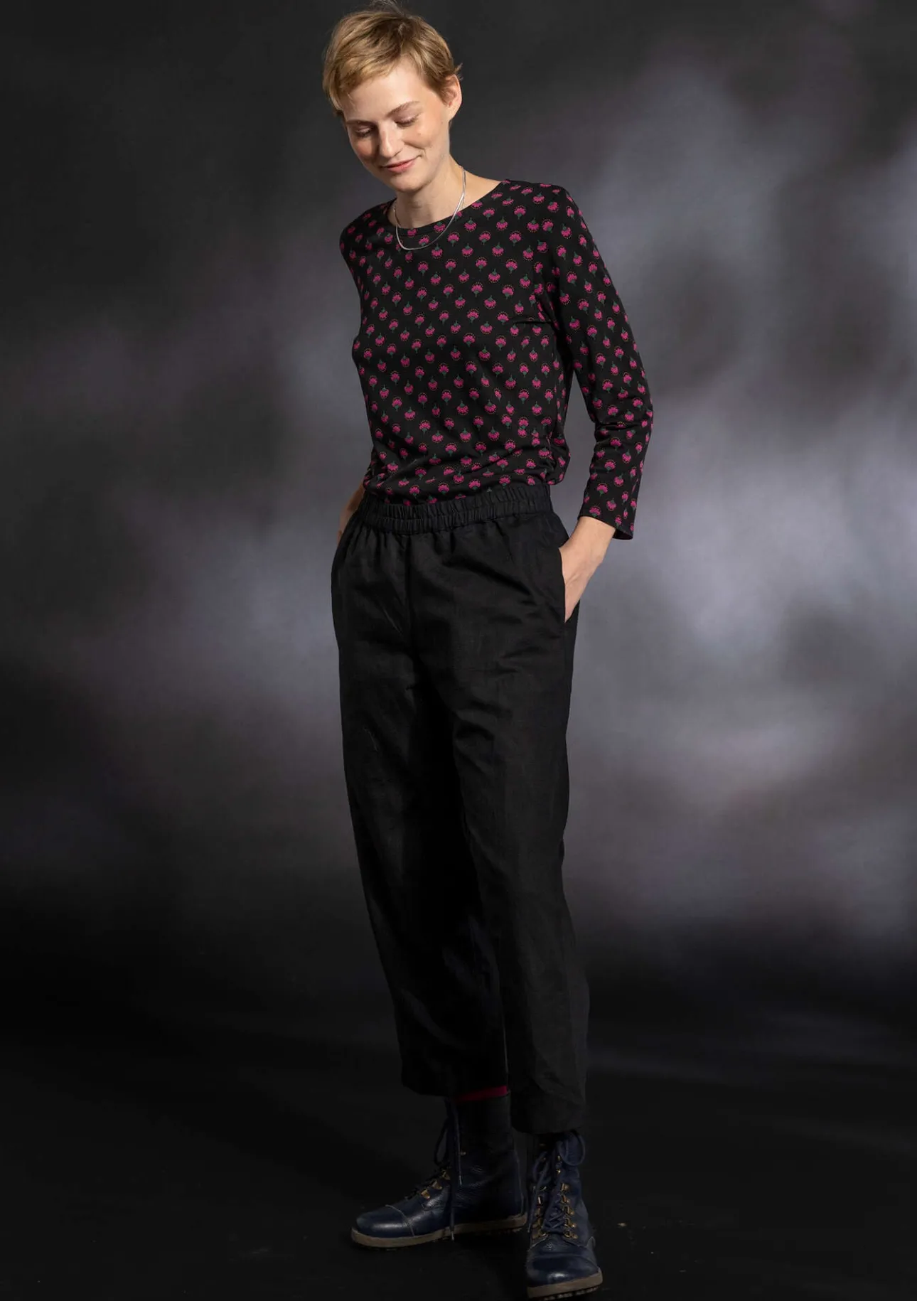 Gudrun Sjödén Shirt „Sigrid“ aus Bio-Baumwolle/Lyocell> Pullover & Shirts