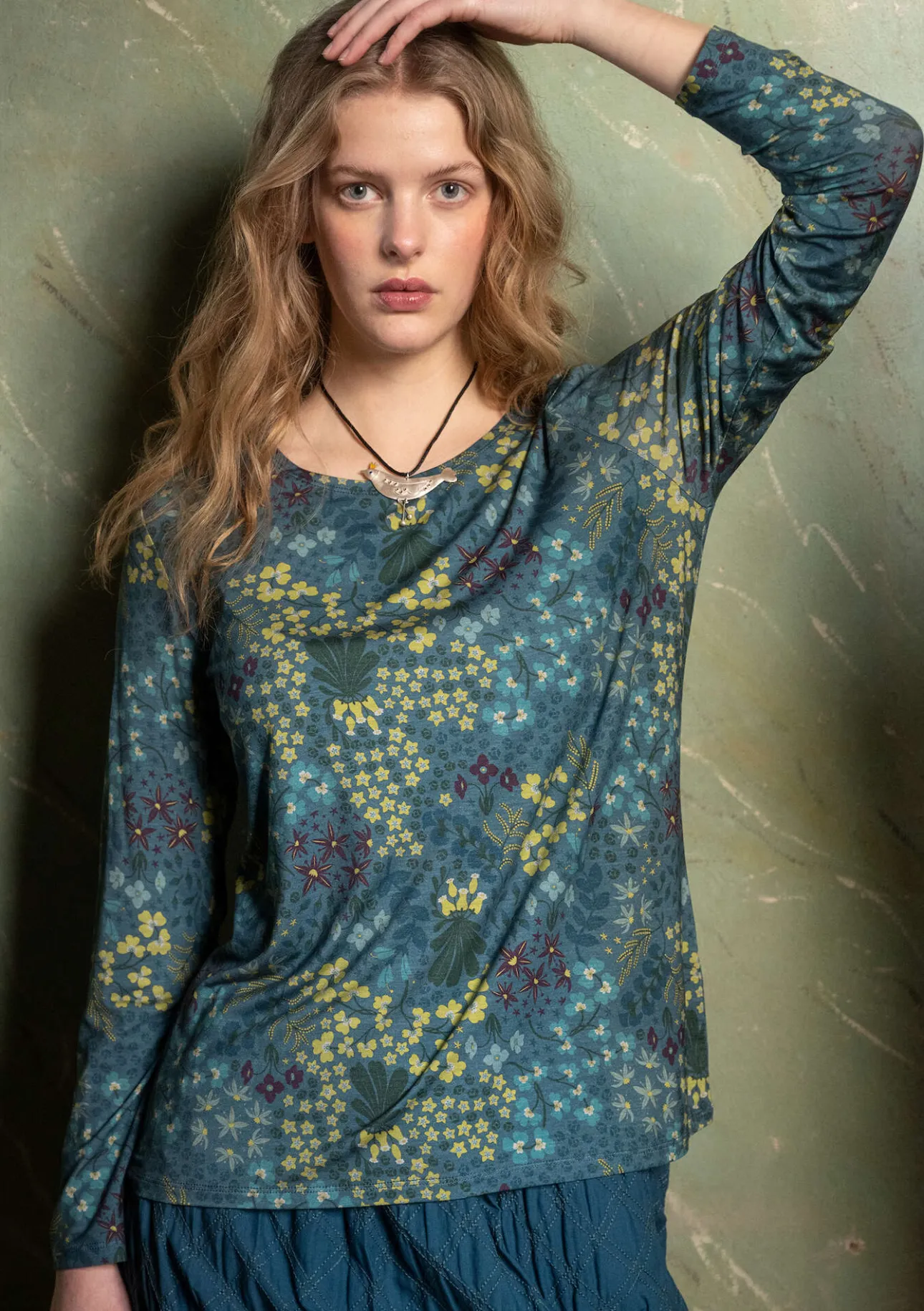Gudrun Sjödén Shirt „Ylfa“ aus Lyocell/Elasthan> Pullover & Shirts