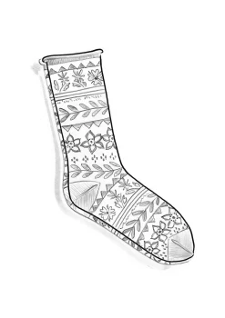 Gudrun Sjödén Socken „Twinkle“ aus Wollfrottee> Accessoires