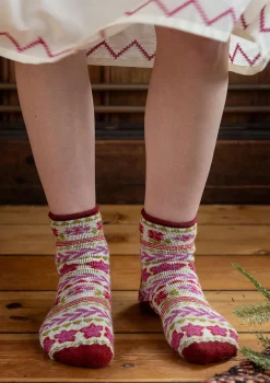 Gudrun Sjödén Socken „Twinkle“ aus Wollfrottee> Accessoires