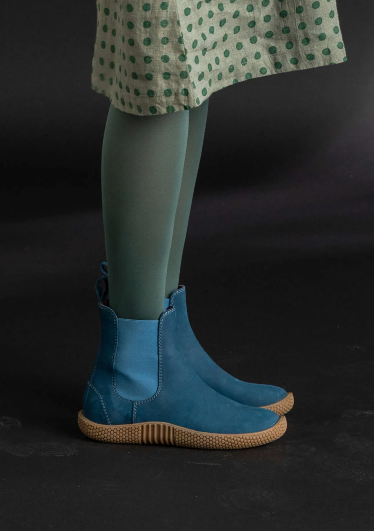 Gudrun Sjödén Stiefeletten aus Nubukleder> Schuhe