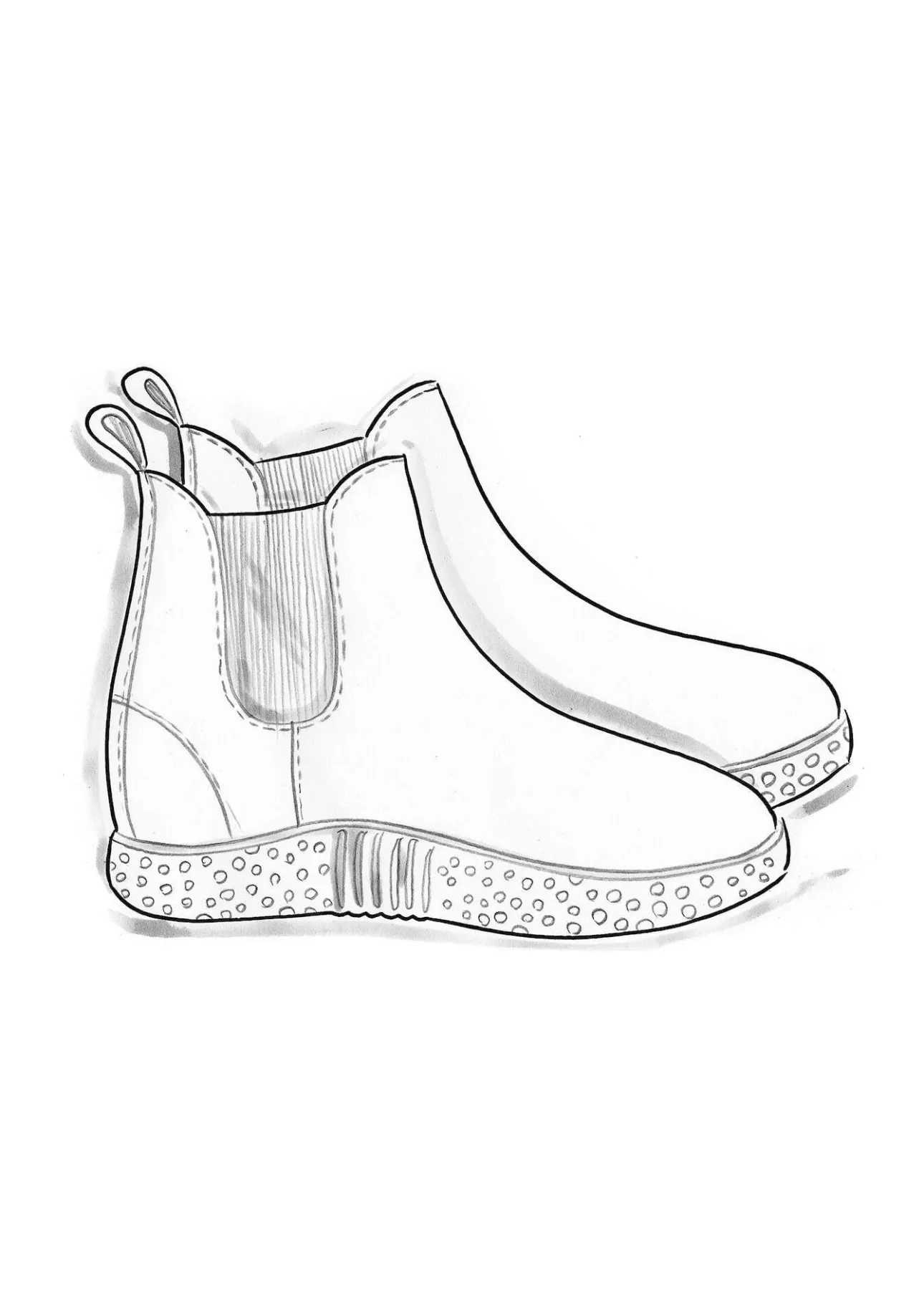 Gudrun Sjödén Stiefeletten aus Nubukleder> Schuhe
