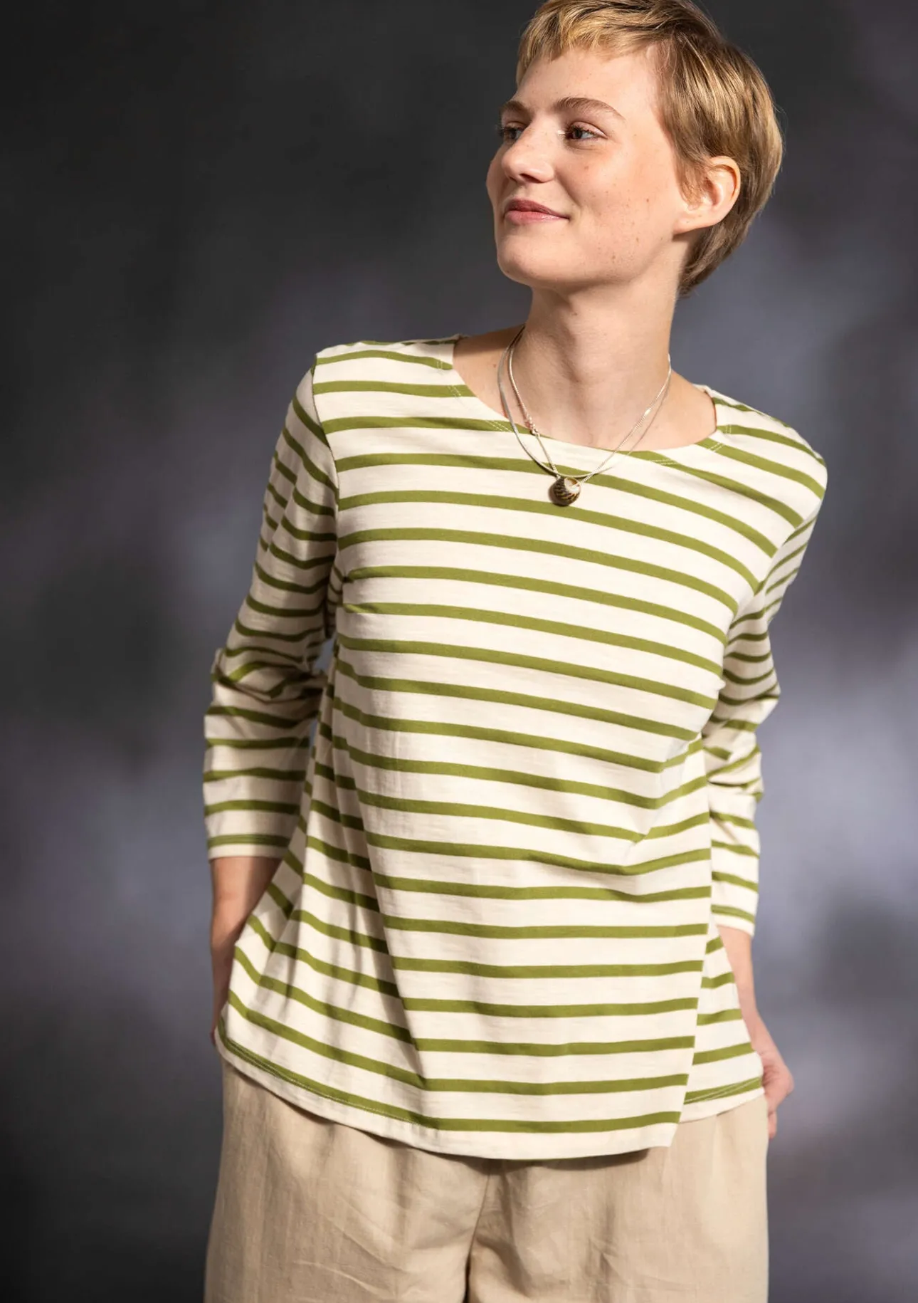 Gudrun Sjödén Streifenshirt aus Bio-Baumwolle/Modal> Pullover & Shirts
