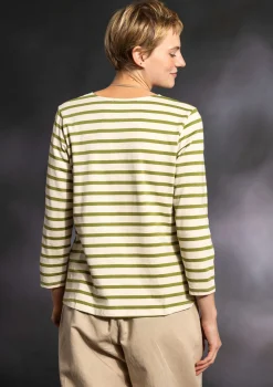 Gudrun Sjödén Streifenshirt aus Bio-Baumwolle/Modal><noscript><img width=
