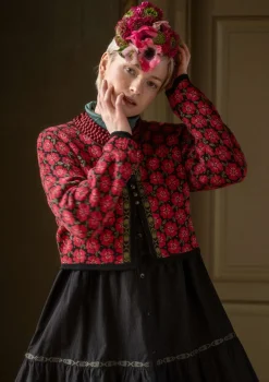 Gudrun Sjödén Strickjacke „Anemone“ aus Bio-Wolle> Strickjacken