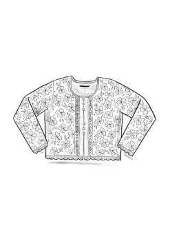 Gudrun Sjödén Strickjacke „Anemone“ aus Bio-Wolle><noscript><img width=