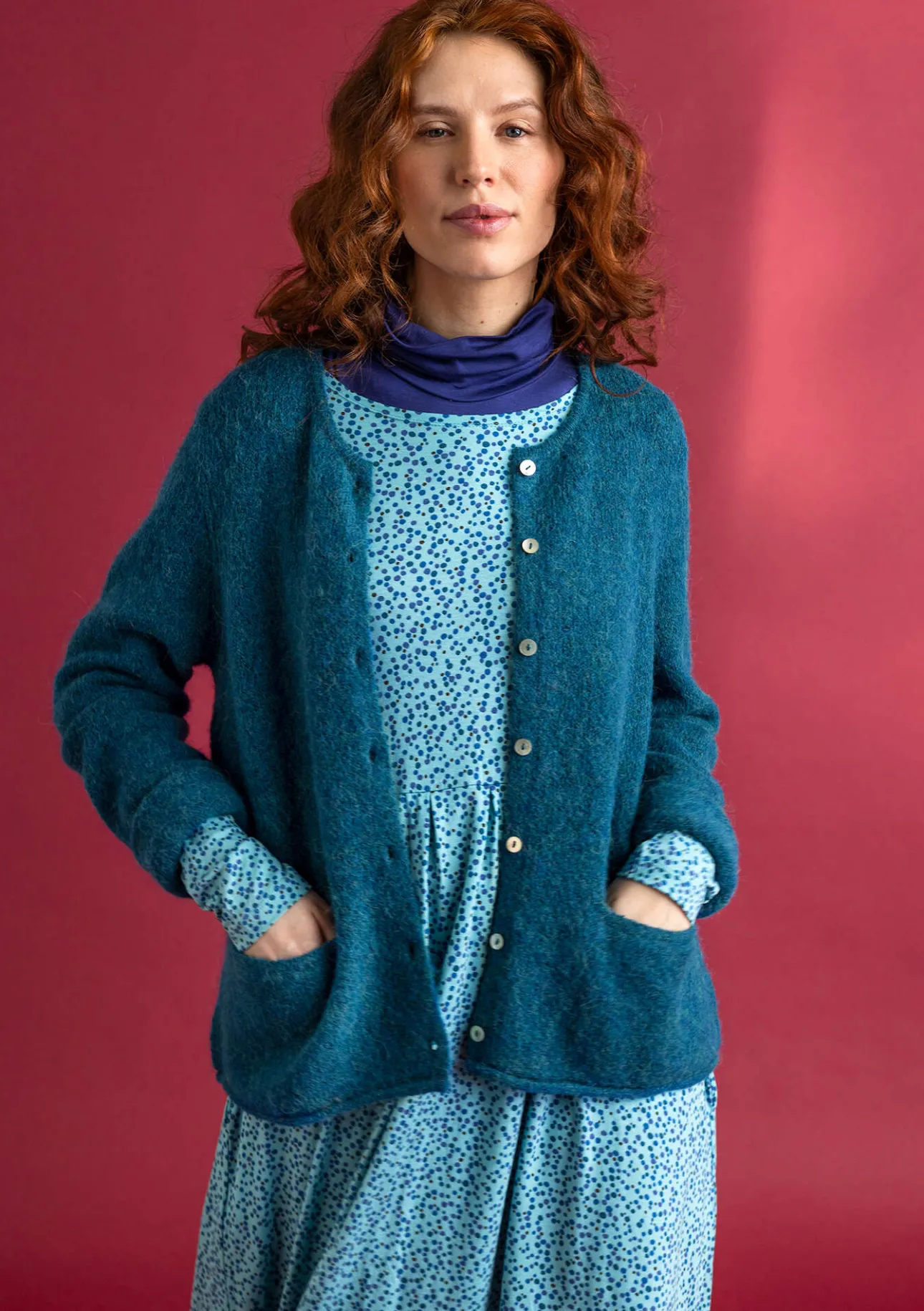 Gudrun Sjödén Strickjacke aus Alpakagemisch> Strickjacken