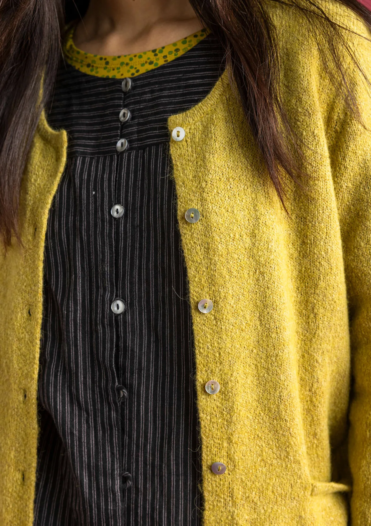 Gudrun Sjödén Strickjacke aus Alpakagemisch> Strickjacken