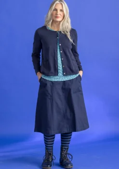 Gudrun Sjödén Strickjacke aus Bio-/Recycling-Baumwolle><noscript><img width=