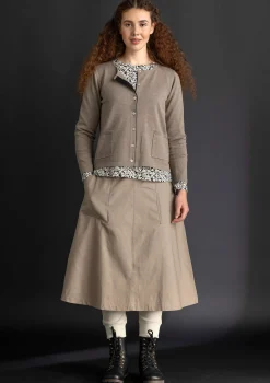 Gudrun Sjödén Strickjacke aus Bio-/Recycling-Baumwolle><noscript><img width=
