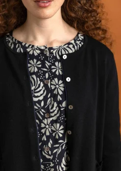 Gudrun Sjödén Strickjacke aus Bio-/Recycling-Baumwolle><noscript><img width=
