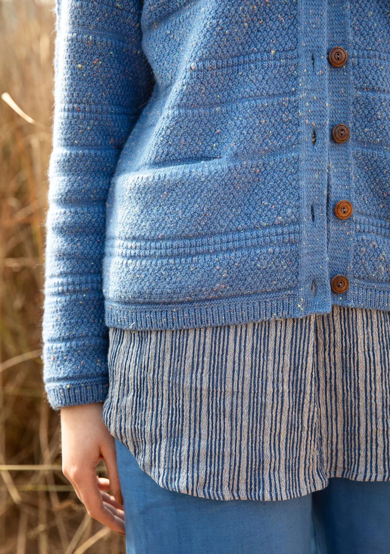 Gudrun Sjödén Strickjacke aus Wolle> Strickjacken