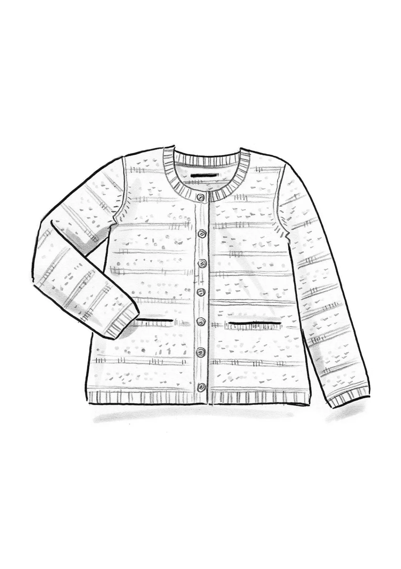 Gudrun Sjödén Strickjacke aus Wolle> Strickjacken