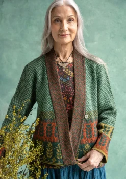 Gudrun Sjödén Strickjacke „Edda“ aus Recycling-Wollgemisch> Strickjacken
