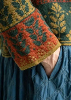 Gudrun Sjödén Strickjacke „Edda“ aus Recycling-Wollgemisch><noscript><img width=