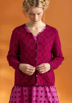 Gudrun Sjödén Strickjacke „Freja“ aus Bio-/Recycling-Baumwolle> Strickjacken
