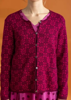 Gudrun Sjödén Strickjacke „Freja“ aus Bio-/Recycling-Baumwolle><noscript><img width=
