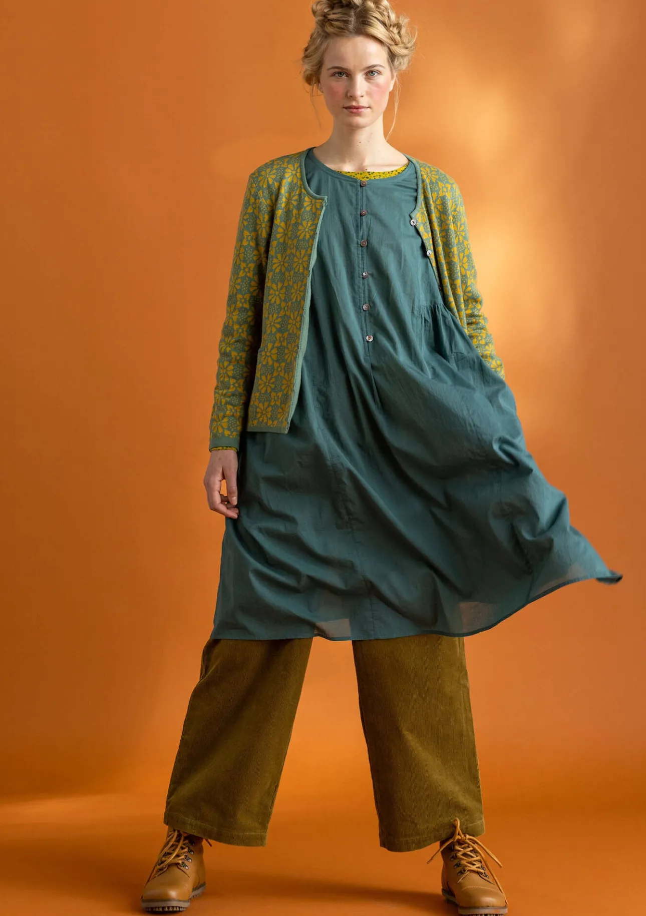 Gudrun Sjödén Strickjacke „Freja“ aus Bio-/Recycling-Baumwolle> Strickjacken