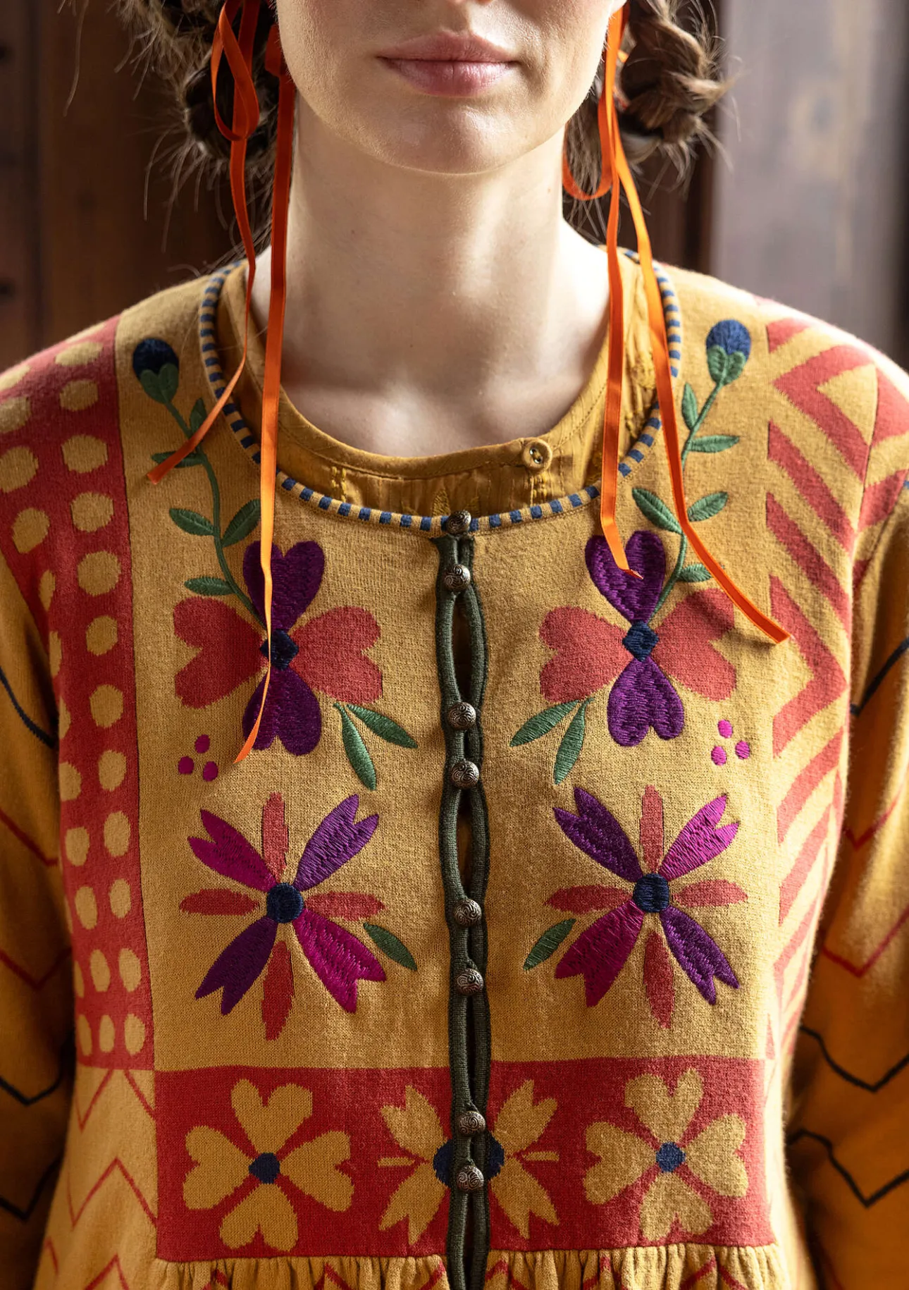 Gudrun Sjödén Strickjacke „Maria“ aus Bio-/Recycling-Baumwolle> Strickjacken