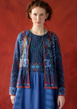 Gudrun Sjödén Strickjacke „Maria“ aus Bio-/Recycling-Baumwolle><noscript><img width=