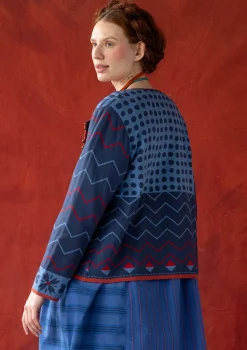 Gudrun Sjödén Strickjacke „Maria“ aus Bio-/Recycling-Baumwolle><noscript><img width=