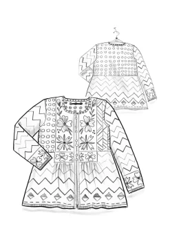 Gudrun Sjödén Strickjacke „Maria“ aus Bio-/Recycling-Baumwolle><noscript><img width=