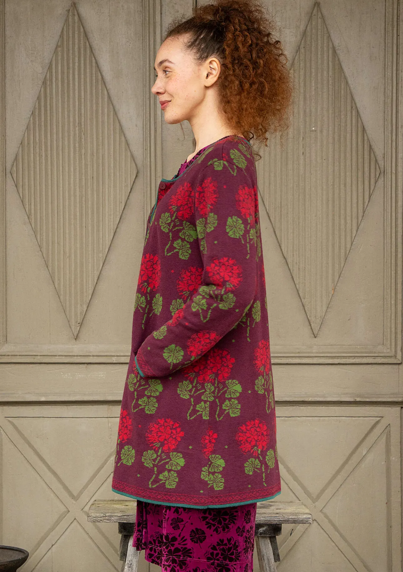 Gudrun Sjödén Strickjacke „Mårbacka“ aus Bio-/Recycling-Baumwolle> Strickjacken