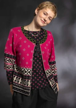 Gudrun Sjödén Strickjacke „Noon“ aus Wolle/Lyocell> Strickjacken