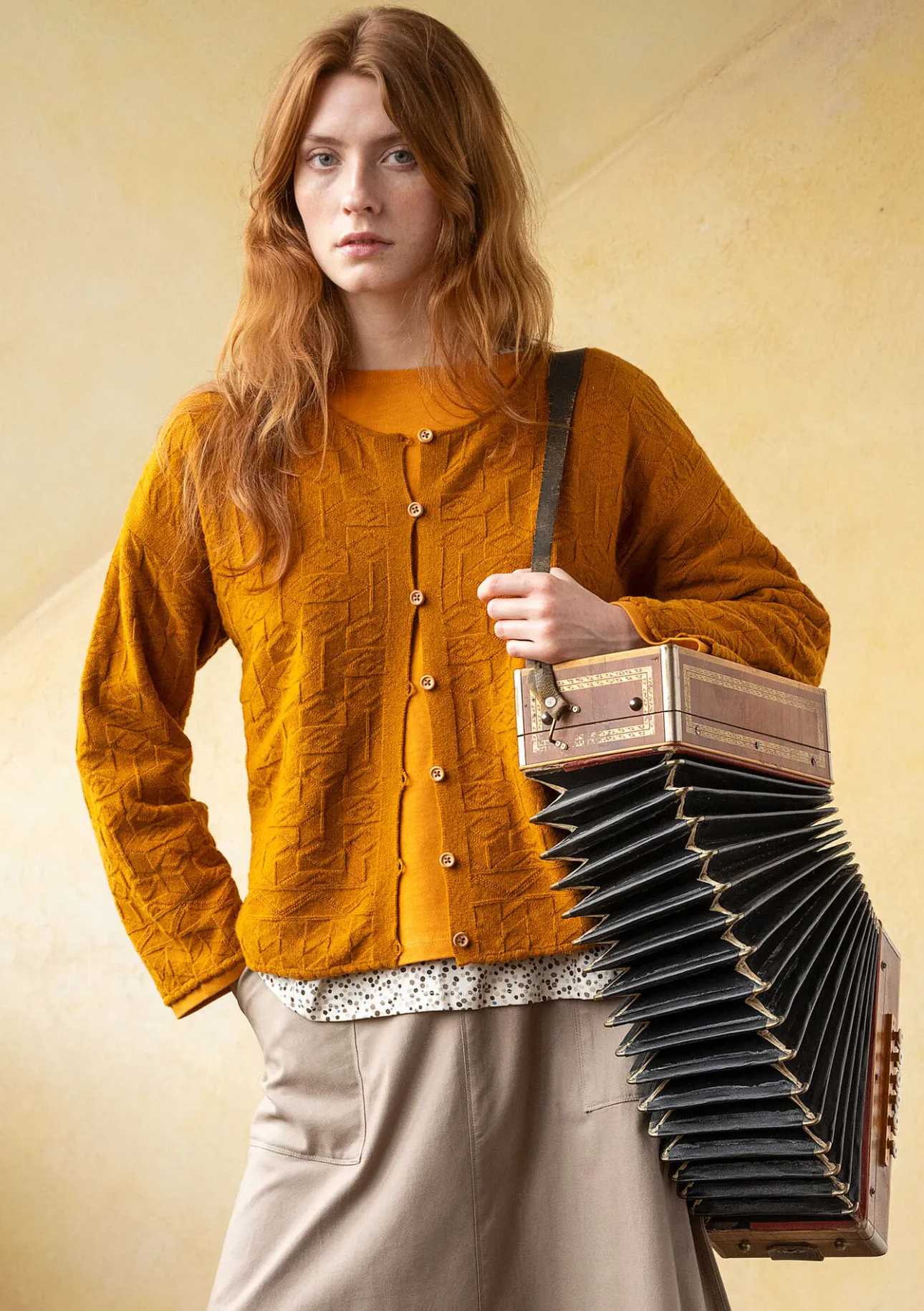 Gudrun Sjödén Strickjacke „Nova“ aus Lammwolle> Strickjacken